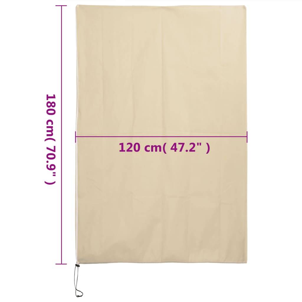 vidaXL Wintervlies mit Reißverschluss 10 Stk. 70 g/m² 1,2x1,8 m