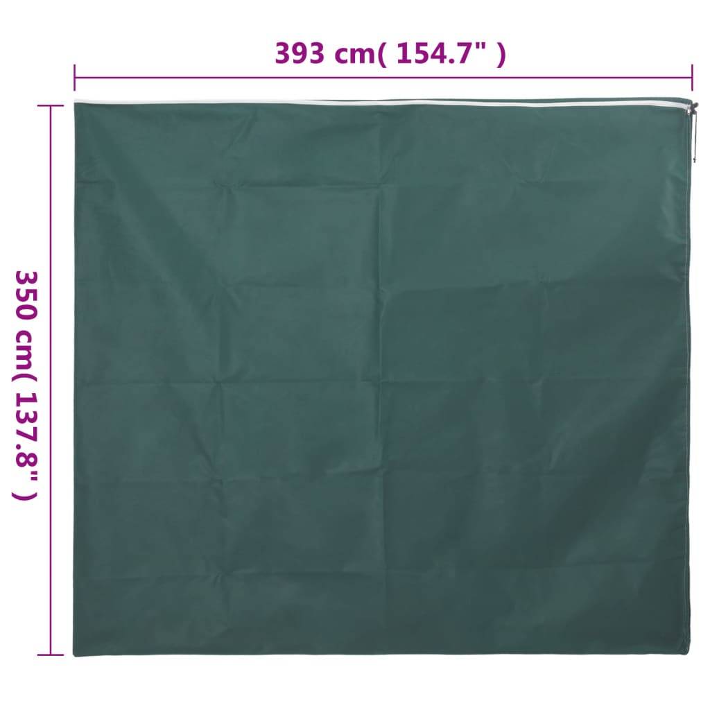 vidaXL Wintervlies mit Reißverschluss 70 g/m² 3,93x3,5 m