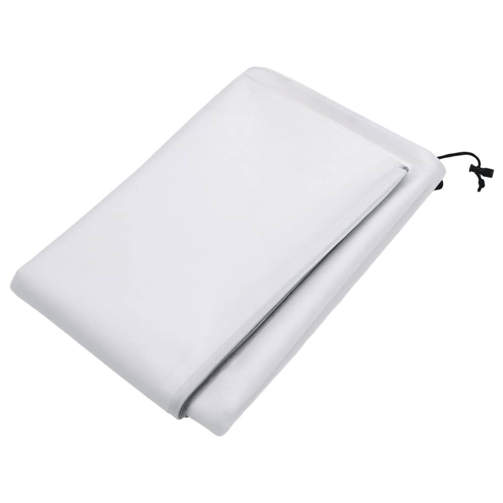 vidaXL Wintervlies mit Reißverschluss 2 Stk. 70 g/m² 1x1,55 m