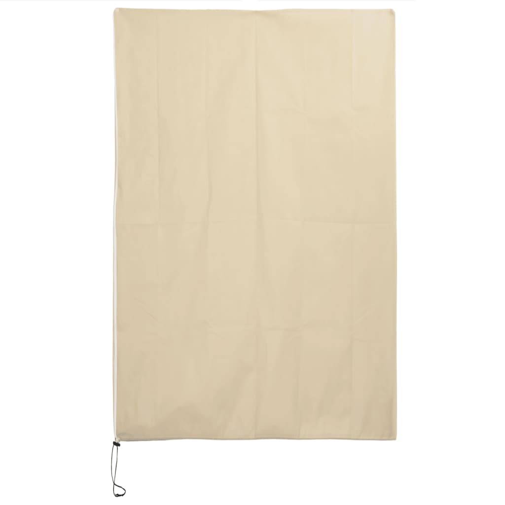 vidaXL Wintervlies mit Reißverschluss 10 Stk. 70 g/m² 1x1,55 m