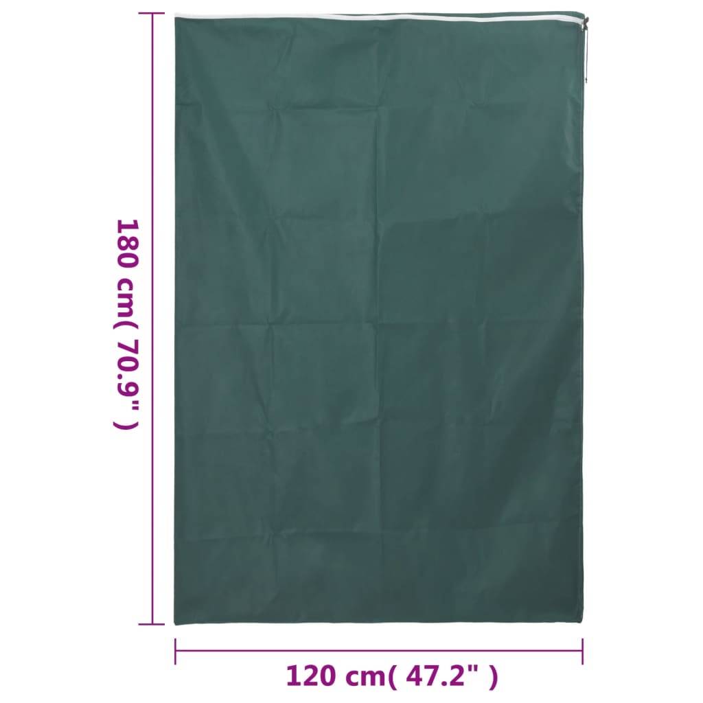 vidaXL Wintervlies mit Reißverschluss 4 Stk. 70 g/m² 1,2x1,8 m
