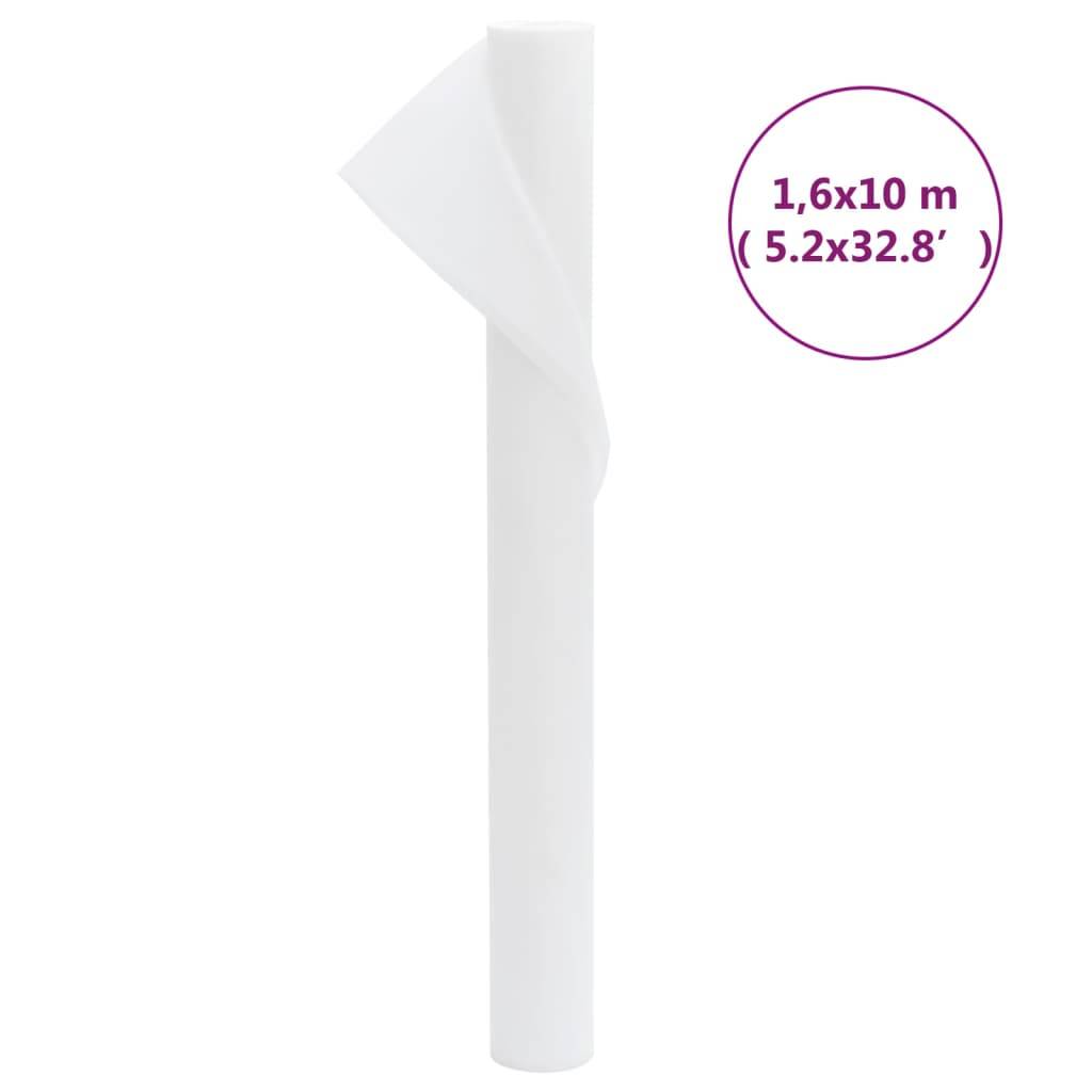 vidaXL Wintervlies 2 Rollen 70 g/m² 10x1,6 m