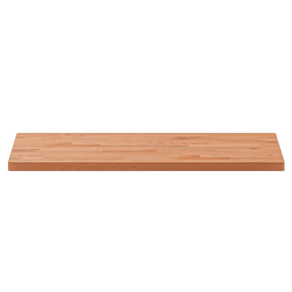 vidaXL Waschtischplatte 80x40x2,5 cm Massivholz Buche
