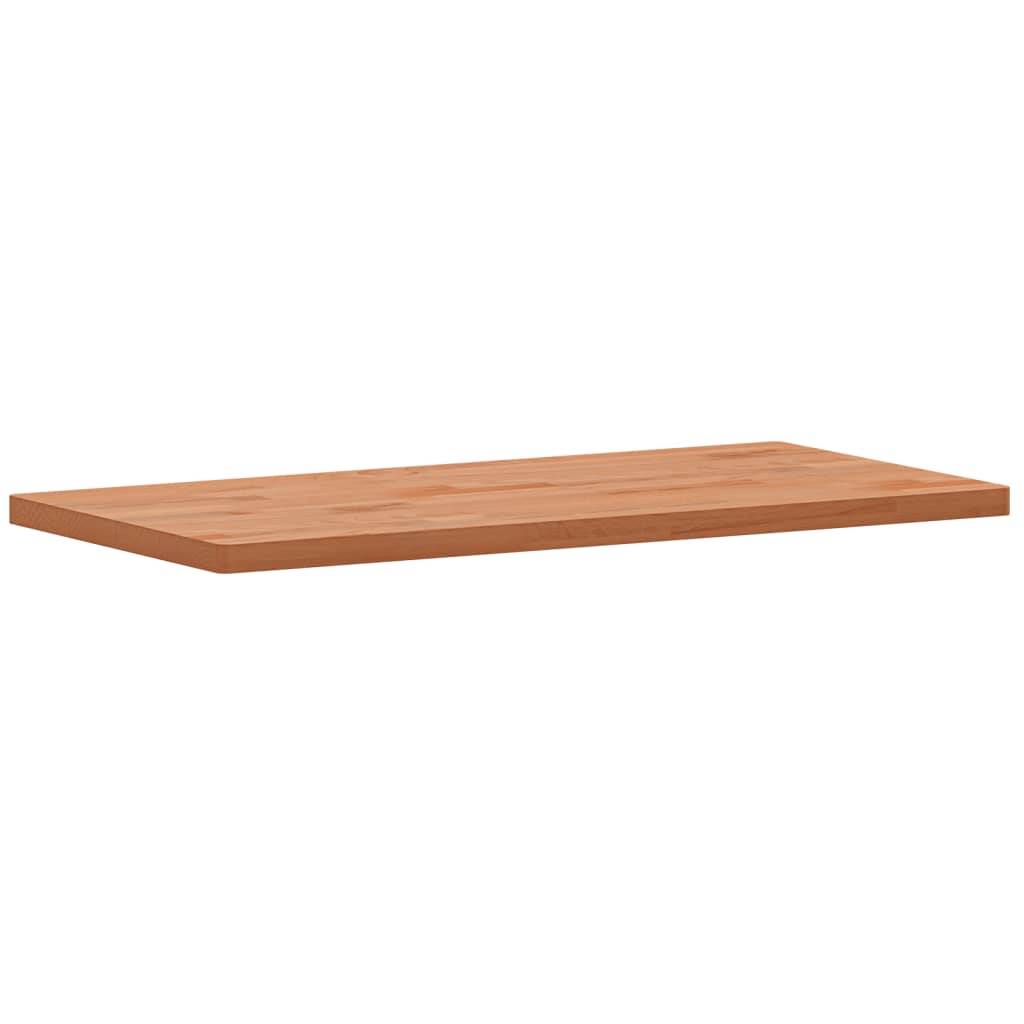 vidaXL Waschtischplatte 80x40x2,5 cm Massivholz Buche
