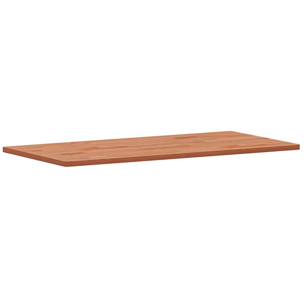 vidaXL Waschtischplatte 100x50x1,5 cm Massivholz Buche
