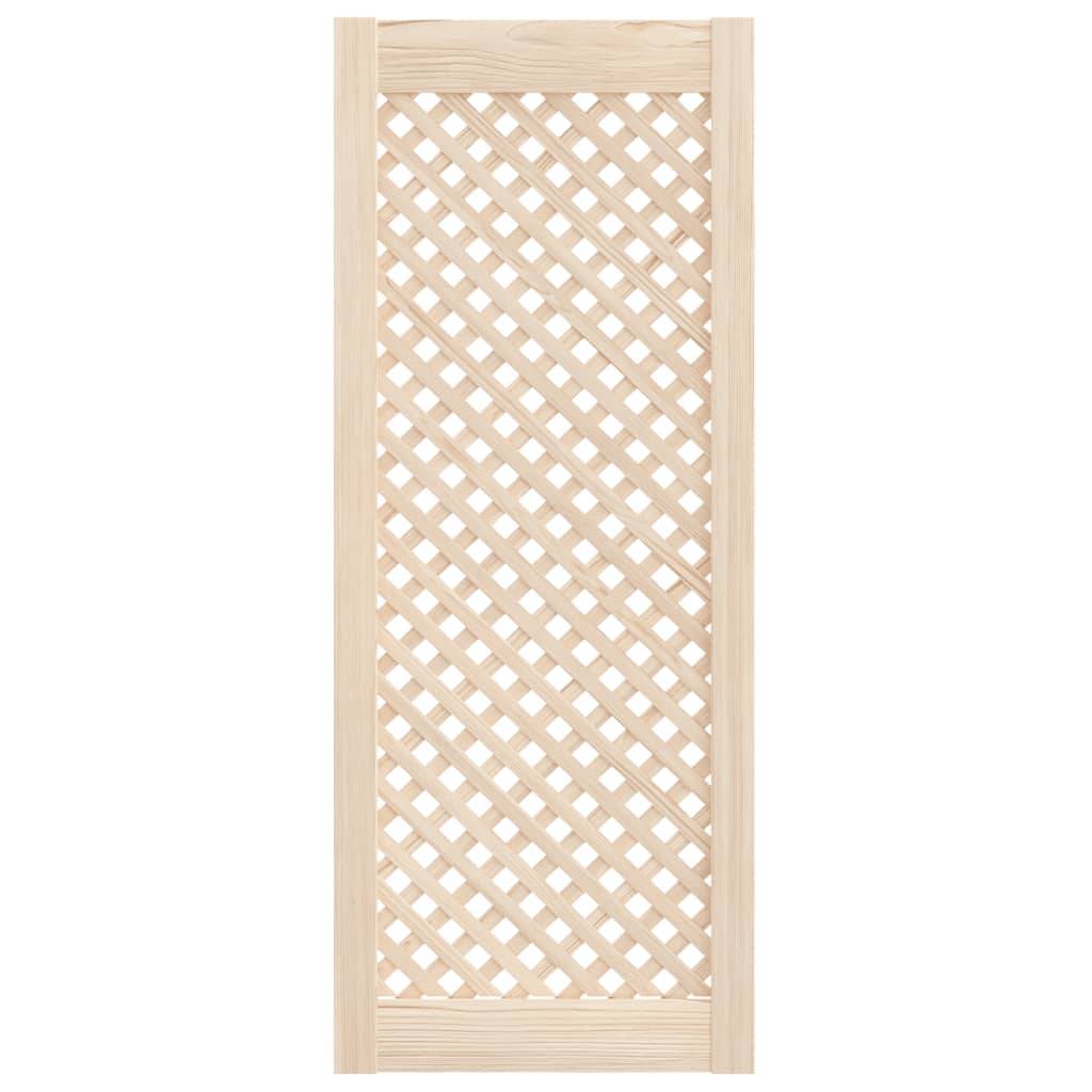 vidaXL Schranktüren 2 Stk. Gitterdesign 39,5x99 cm Massivholz Kiefer