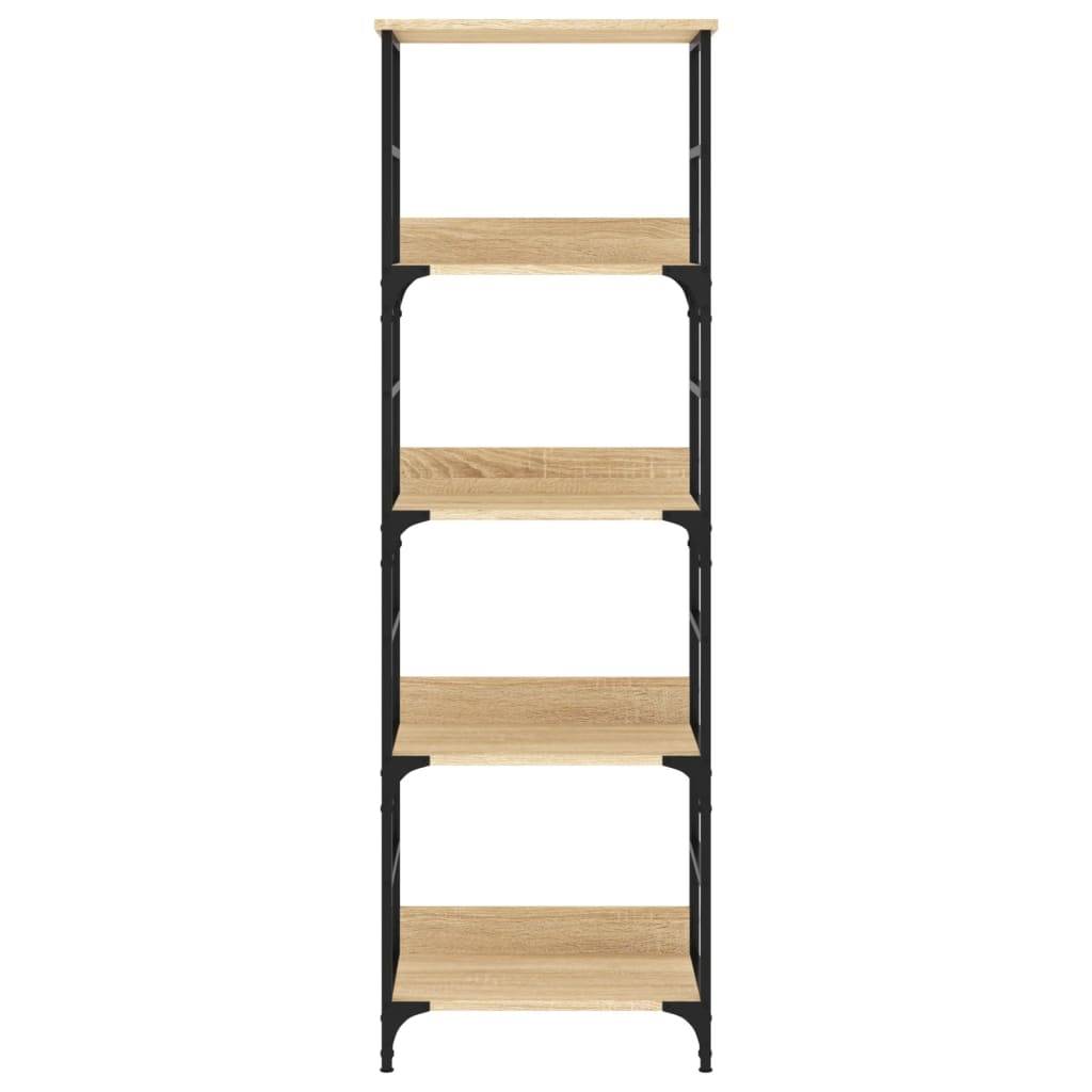 vidaXL Bücherregal Sonoma-Eiche 50x33x153 cm Holzwerkstoff