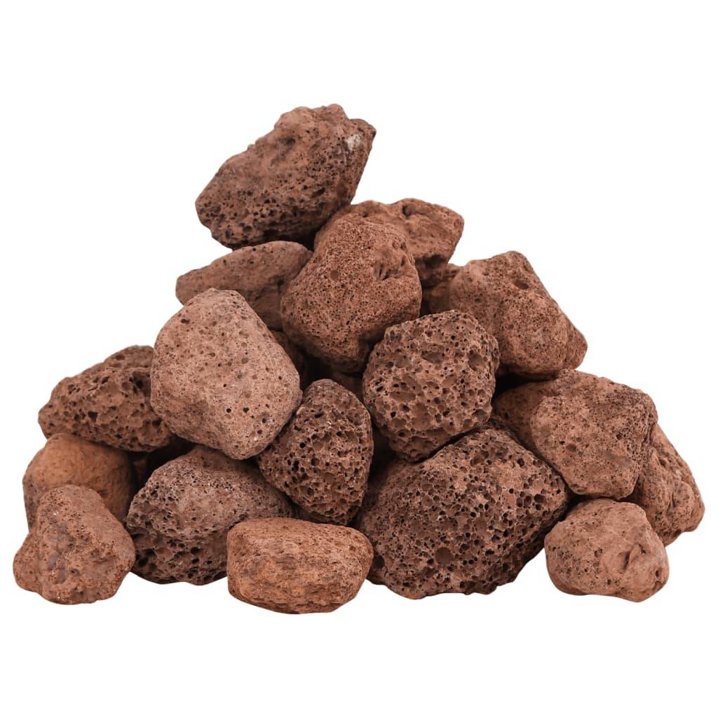 vidaXL Lavagranulat 25 kg Rot 3-5 cm