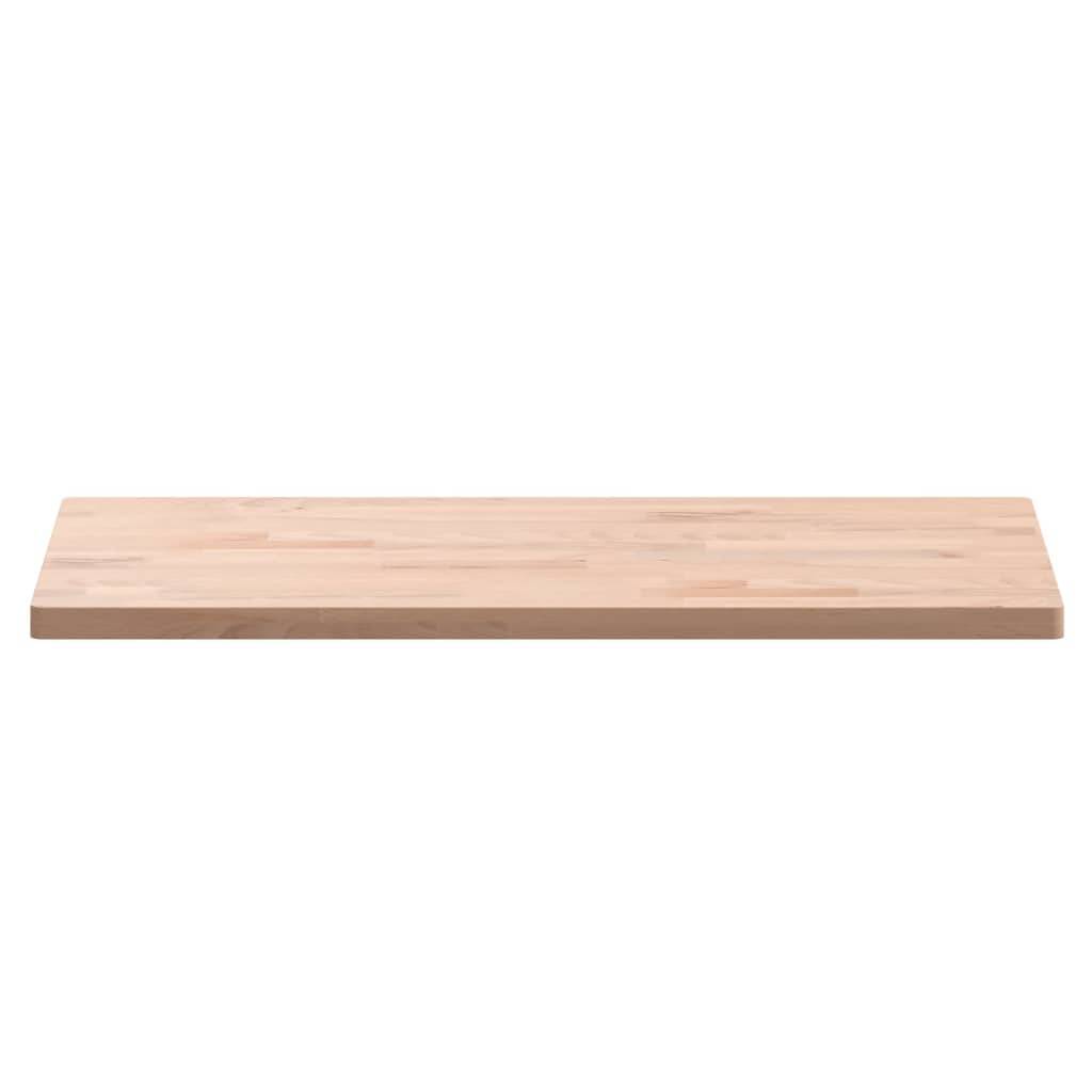 vidaXL Waschtischplatte 80x40x2,5 cm Massivholz Buche