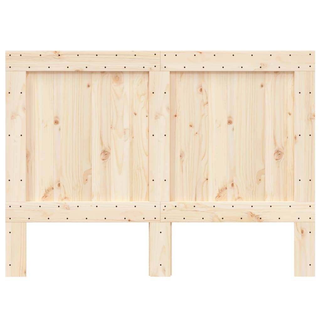 vidaXL Kopfteil 140x104 cm Massivholz Kiefer