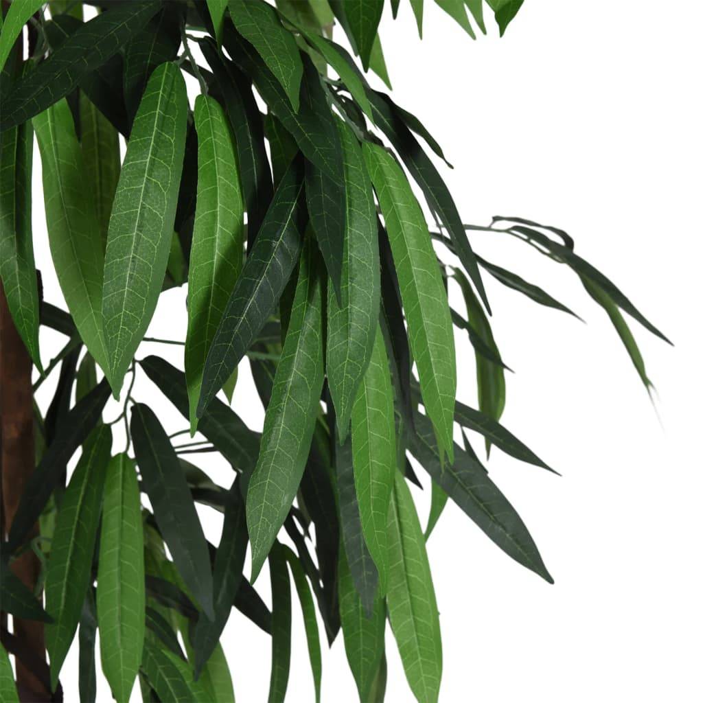 vidaXL Mangobaum Künstlich 900 Blätter 180 cm Grün