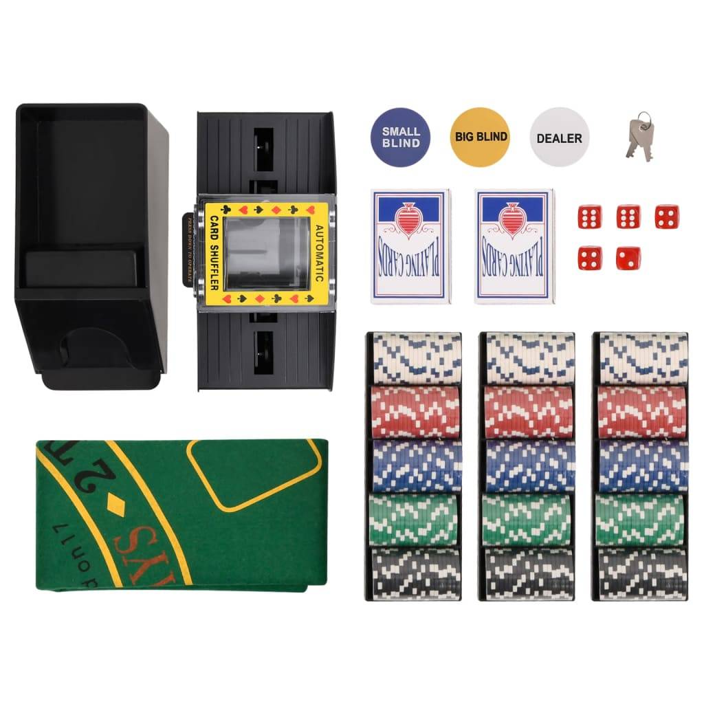 vidaXL Pokerchips-Set 300 Stk. 11,5 g