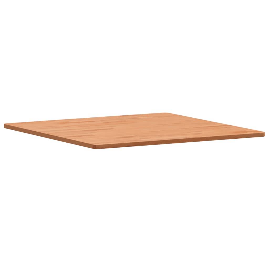 vidaXL Tischplatte 70x70x1,5 cm Quadratisch Massivholz Buche