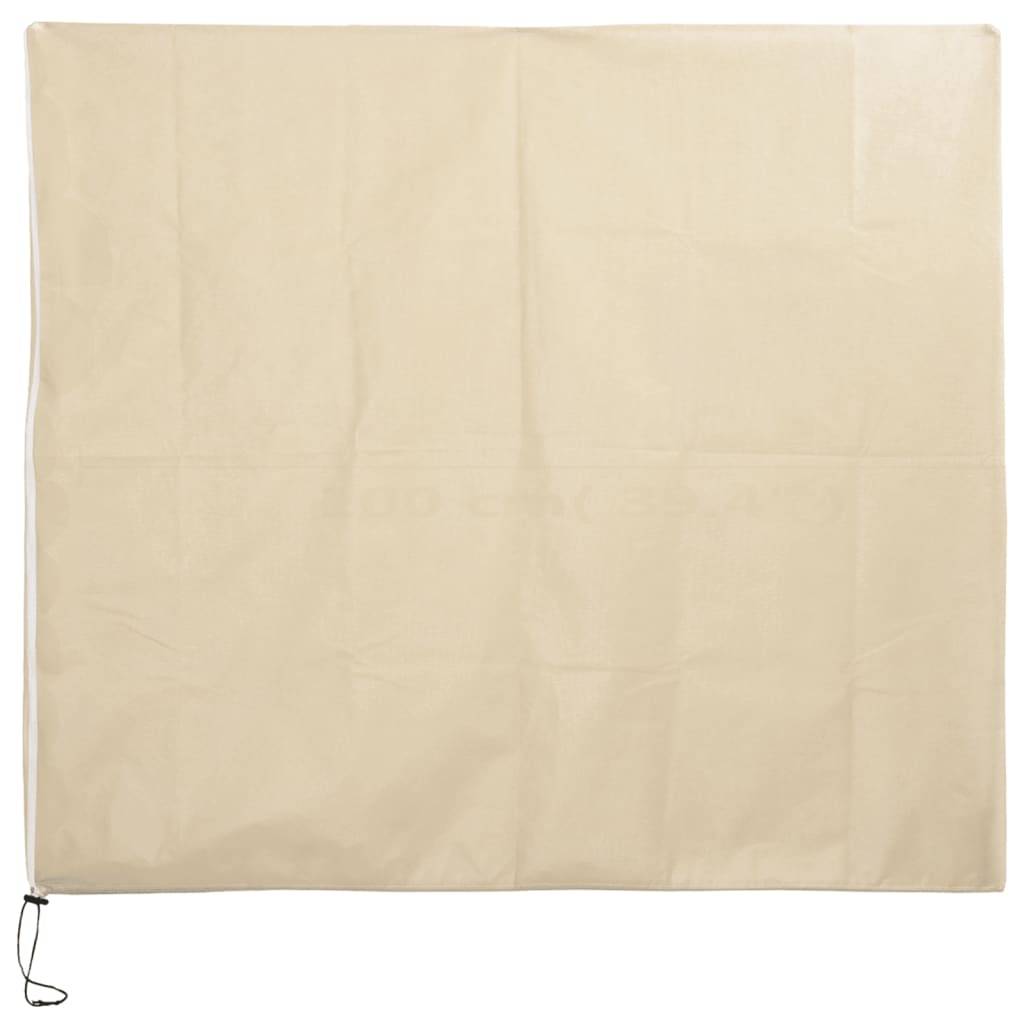 vidaXL Wintervlies mit Reißverschluss 70 g/m² 3,93x3,5 m