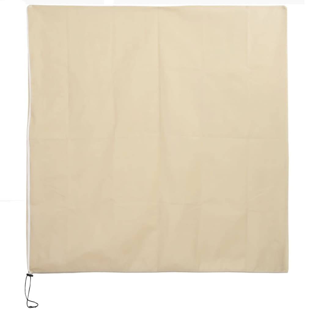 vidaXL Wintervlies mit Reißverschluss 2 Stk. 70 g/m² 1,55x1,55 m