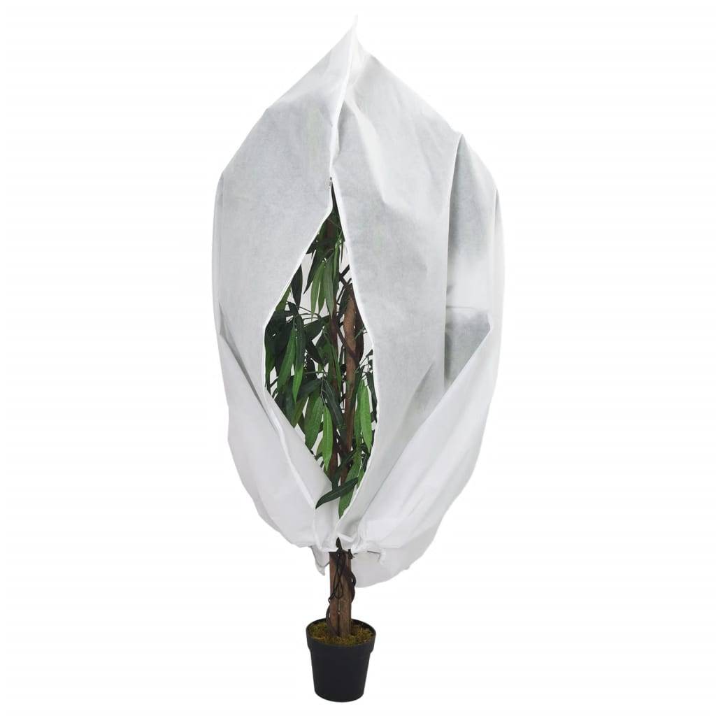 vidaXL Wintervlies mit Reißverschluss 10 Stk. 70 g/m² 1,2x1,8 m