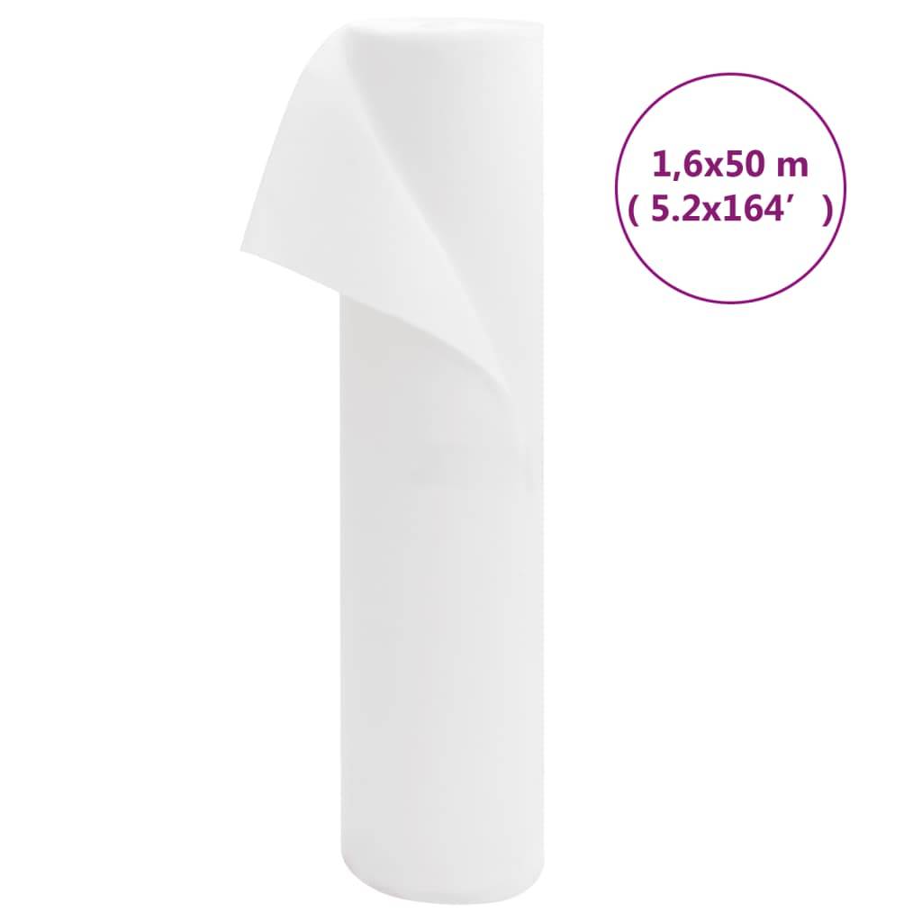 vidaXL Wintervlies 2 Rollen 70 g/m² 50x1,6 m