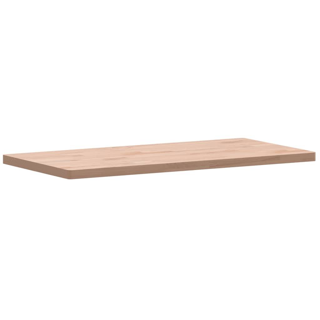 vidaXL Waschtischplatte 80x40x2,5 cm Massivholz Buche
