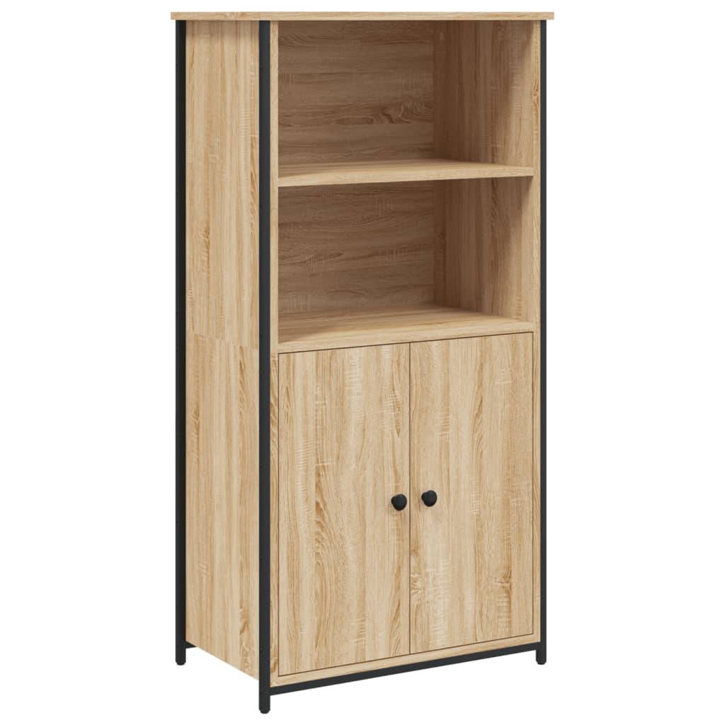 vidaXL Highboard Sonoma-Eiche 62x36x121,5 cm Holzwerkstoff