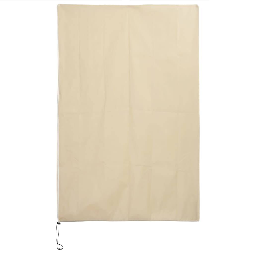 vidaXL Wintervlies mit Reißverschluss 2 Stk. 70 g/m² 1x1,55 m