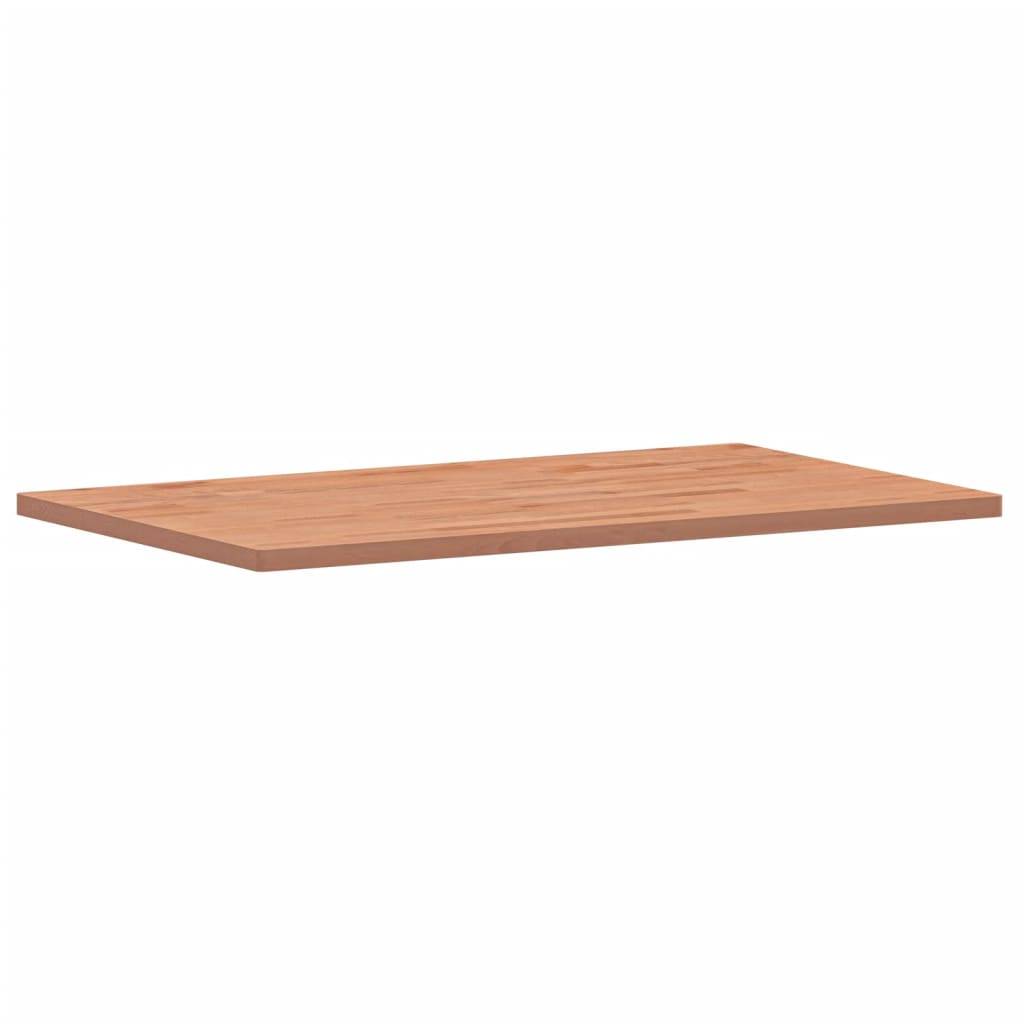 vidaXL Waschtischplatte 100x60x2,5 cm Massivholz Buche