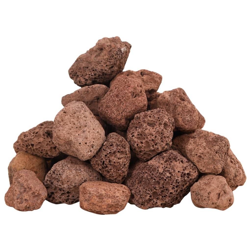 vidaXL Lavagranulat 25 kg Rot 3-5 cm