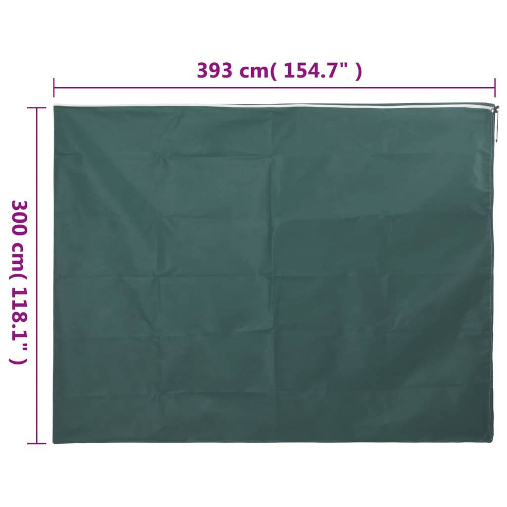 vidaXL Wintervlies mit Reißverschluss 4 Stk. 70 g/m² 3,93x3 m