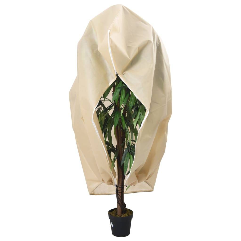 vidaXL Wintervlies mit Reißverschluss 4 Stk. 70 g/m² 3,14x2,5 m