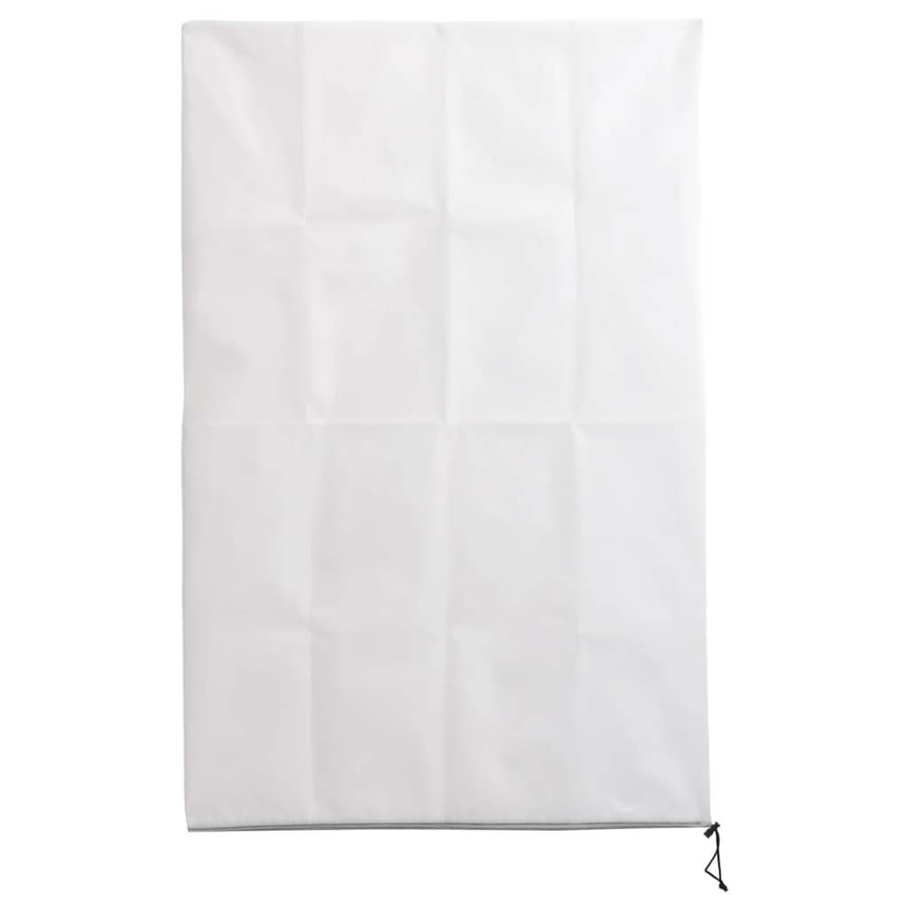 vidaXL Wintervlies mit Reißverschluss 10 Stk. 70 g/m² 1x1,55 m