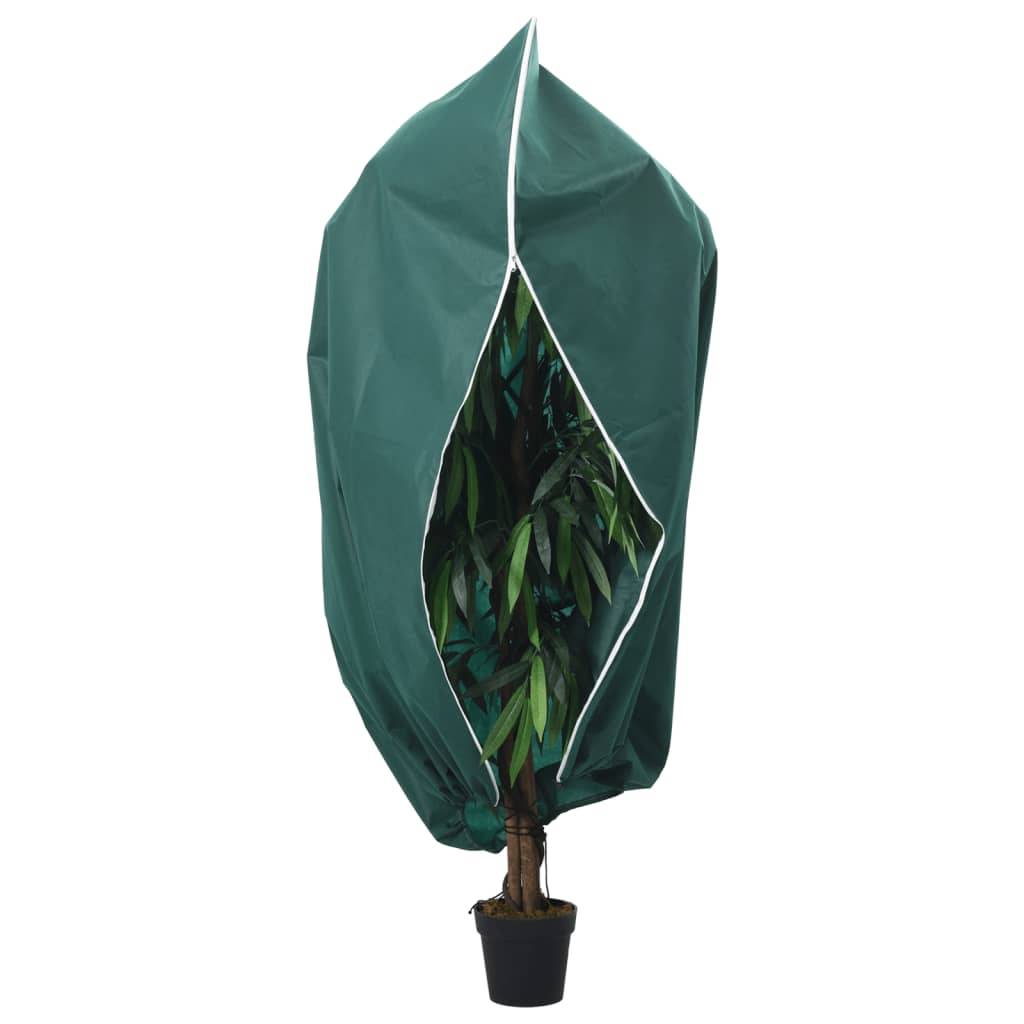 vidaXL Wintervlies mit Reißverschluss 10 Stk. 70 g/m² 3,93x3,5 m