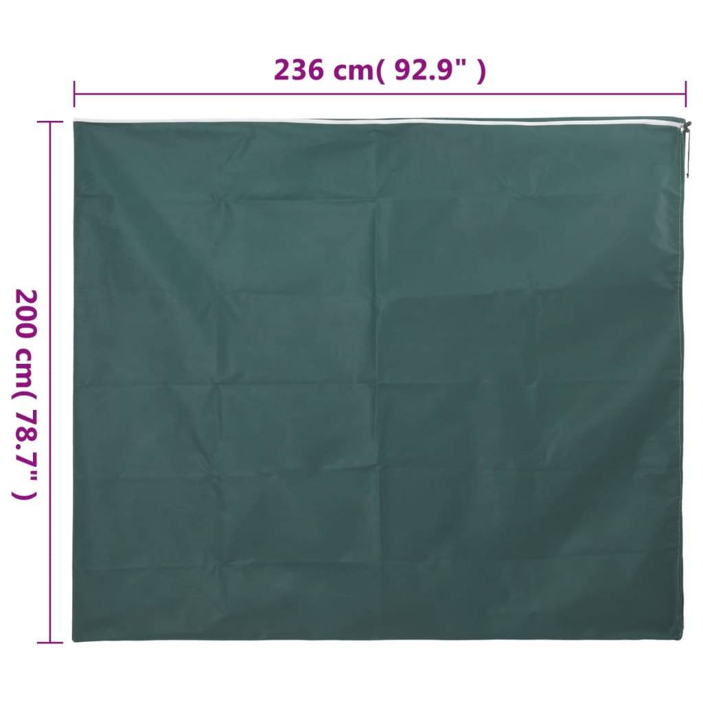 vidaXL Wintervlies mit Reißverschluss 10 Stk. 70 g/m² 2,36x2 m