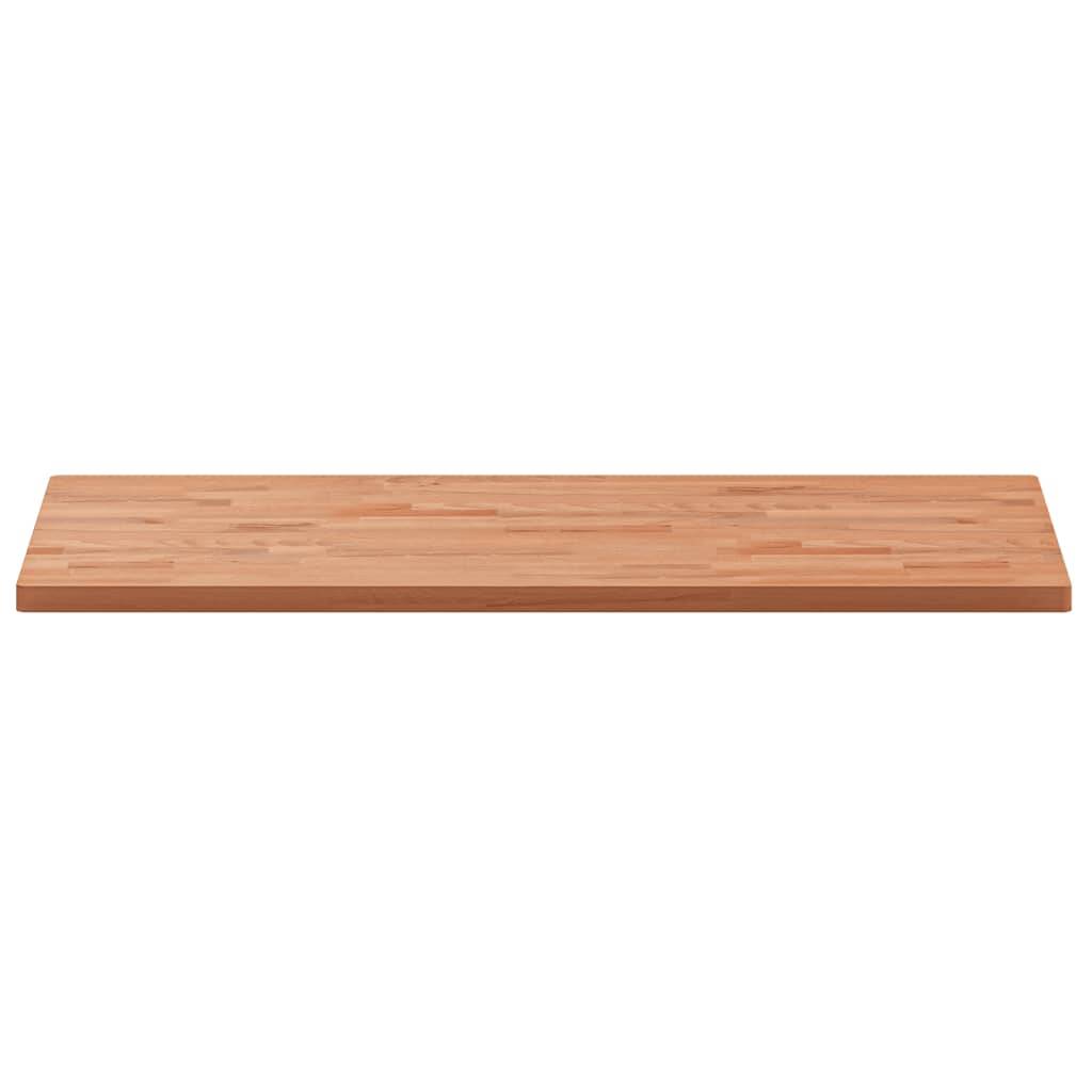 vidaXL Waschtischplatte 100x50x2,5 cm Massivholz Buche