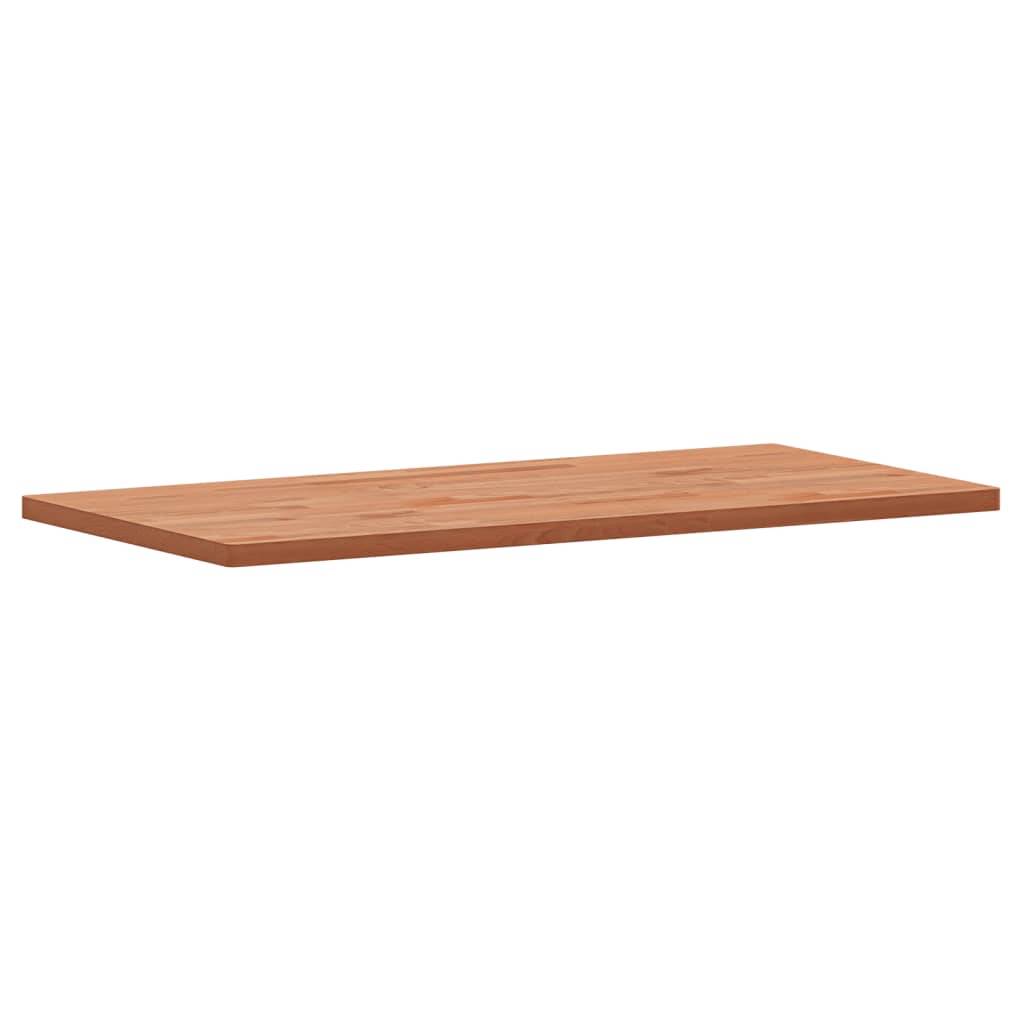 vidaXL Waschtischplatte 100x50x2,5 cm Massivholz Buche