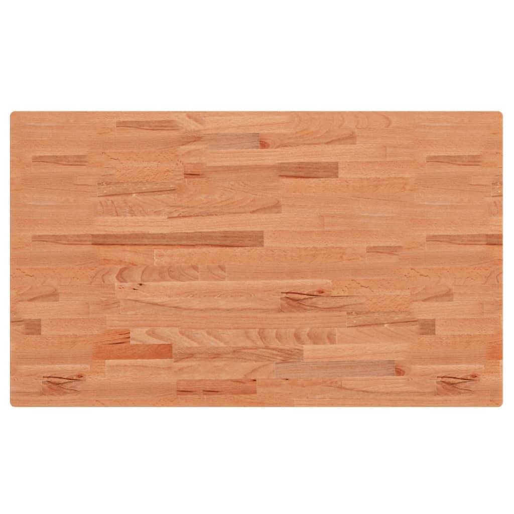 vidaXL Waschtischplatte 100x60x1,5 cm Massivholz Buche