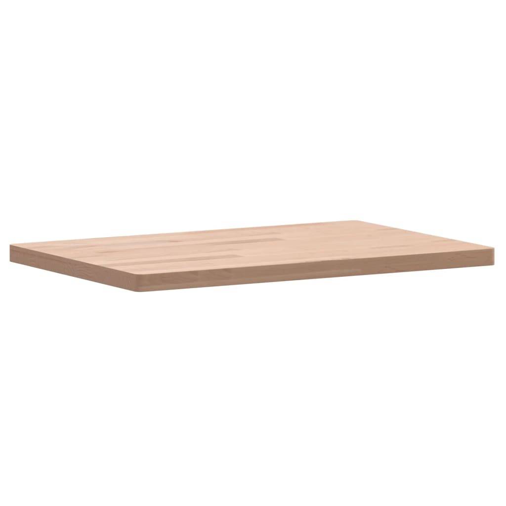 vidaXL Waschtischplatte 60x40x2,5 cm Massivholz Buche
