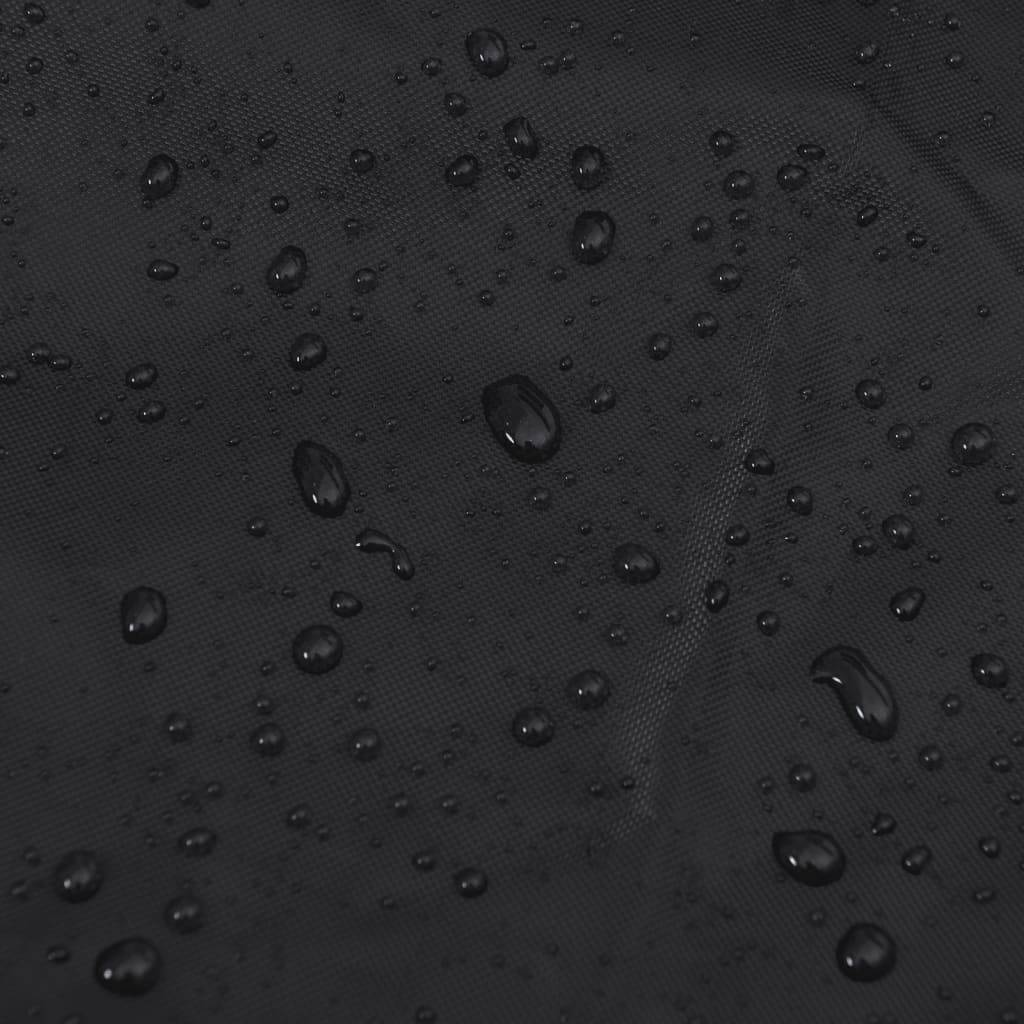 vidaXL Heizstrahler-Abdeckung Pyramidenform Schwarz 420D Oxford