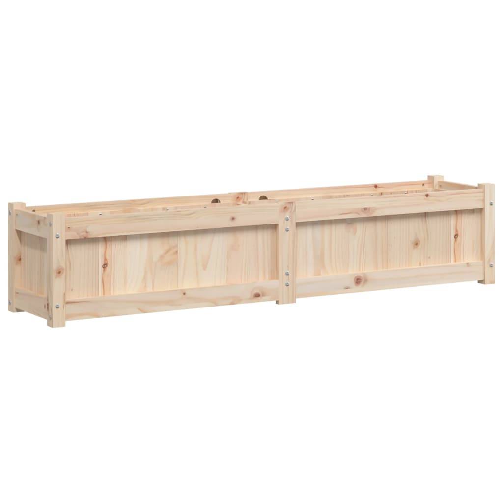 vidaXL Pflanzkübel 2 Stk. Massivholz Kiefer