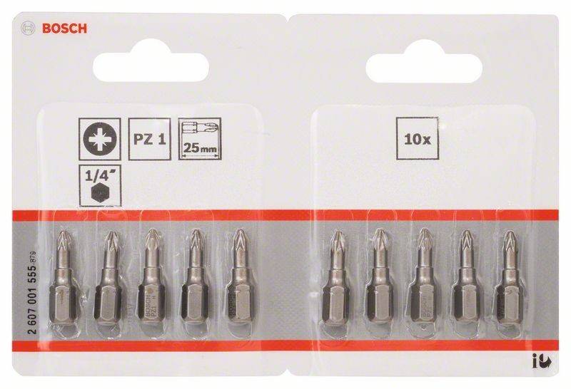 Bosch Power Tools Schrauberbit Extra-Hart PZ 2607001555