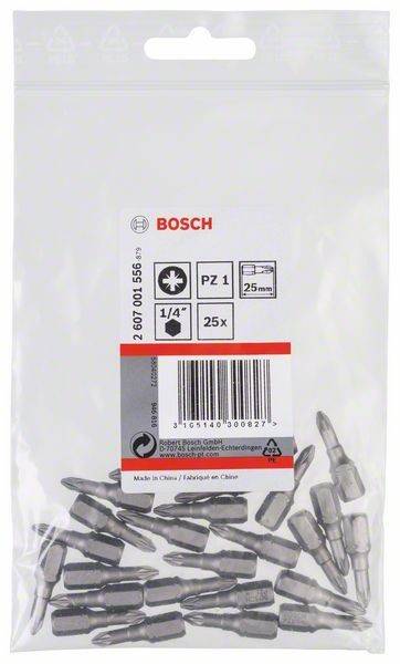 Bosch Power Tools Schrauberbit Extra-Hart PZ 2607001556