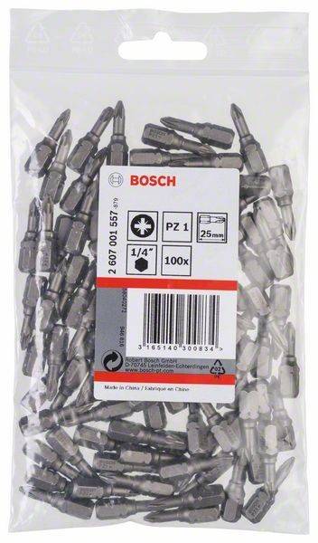 Bosch Power Tools Schrauberbit Extra-Hart PZ 2607001557