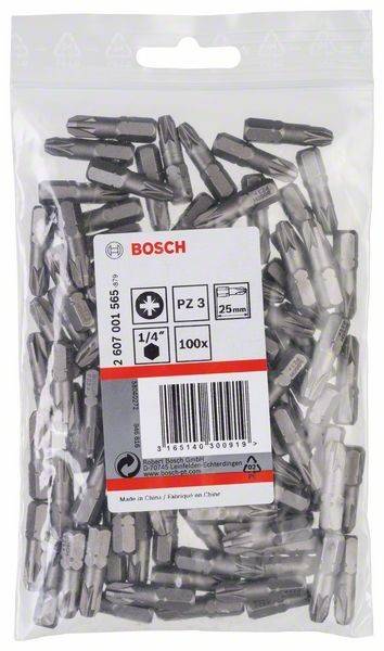 Bosch Power Tools Schrauberbit Extra-Hart PZ 2607001565