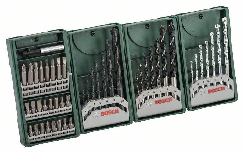 Bosch Power Tools Bohr- Schrauberbit-Set 2607017071