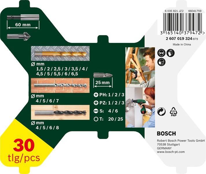 Bosch Power Tools X-Line TiN-beschichtetes 2607019324