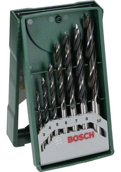 Bosch Power Tools Mini-X-Line-Holzbohrer-Set 2607019580