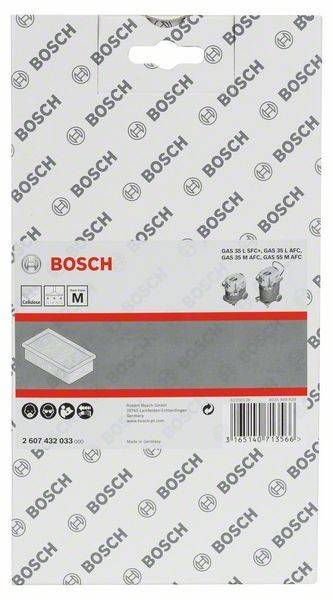 Bosch Power Tools Zellulose-Flachfaltenfilte 2607432033