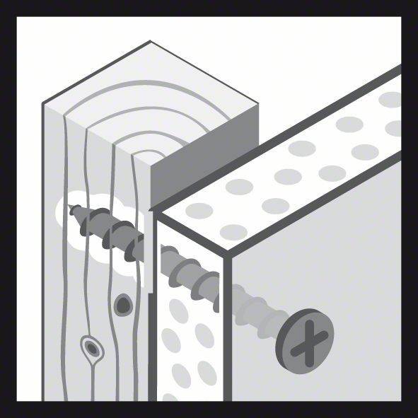 Bosch Power Tools Schnellbauschraube 2608000547