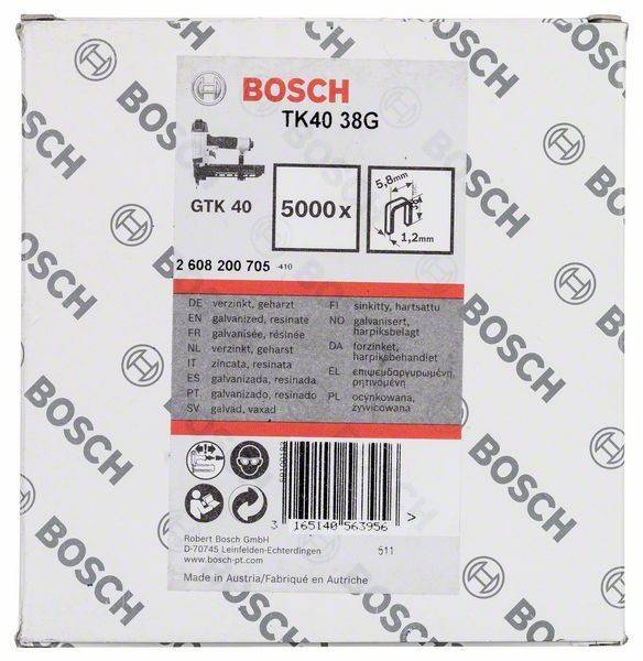 Bosch Power Tools Schmalrückenklammer TK40 2608200705