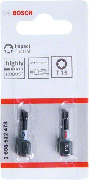 Bosch Power Tools PRO Impact Bit, T15 2608522473