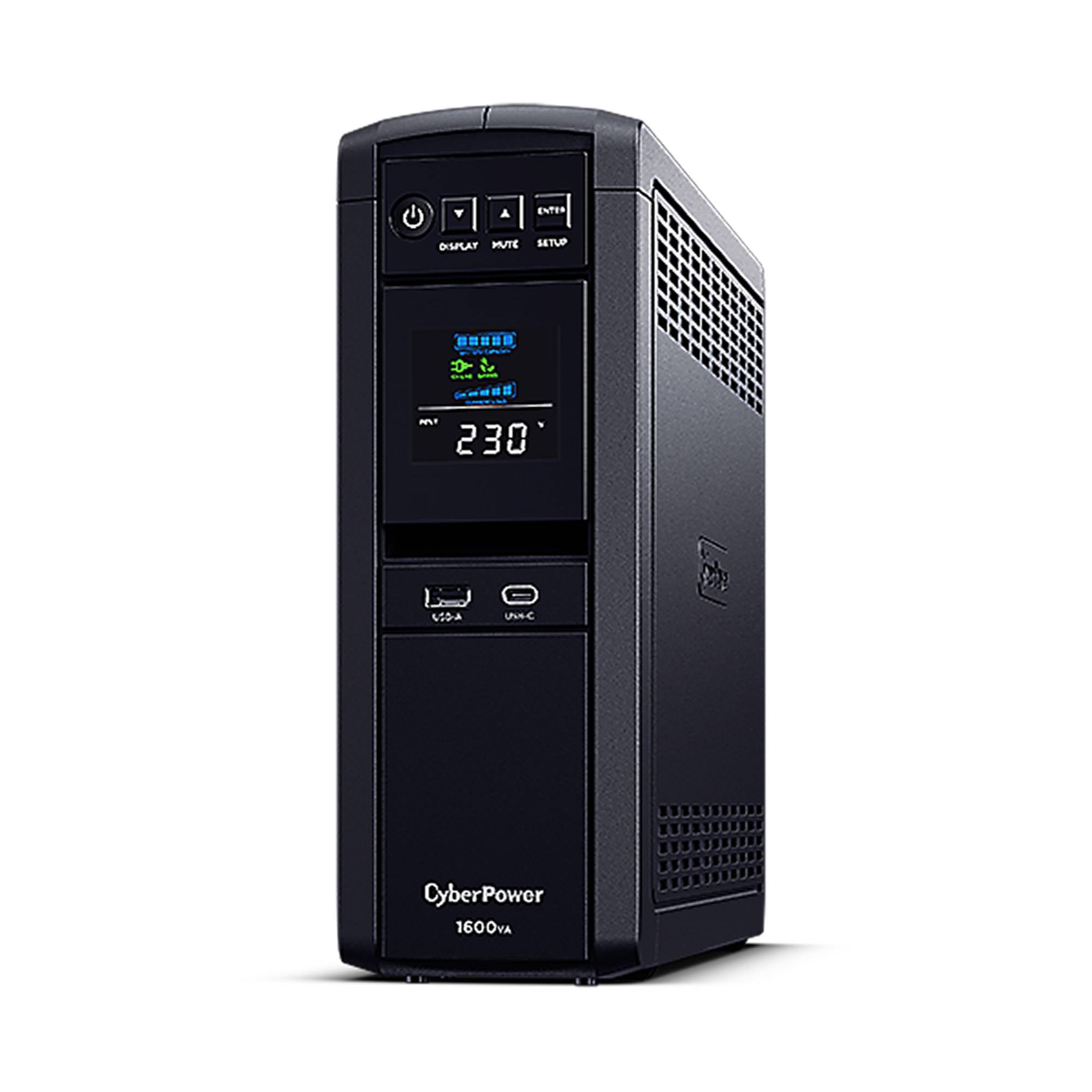 CyberPower USV, PFC-Serie, 1600VA/900W, Line-Interactive, reiner Sinus, USB/RS232,