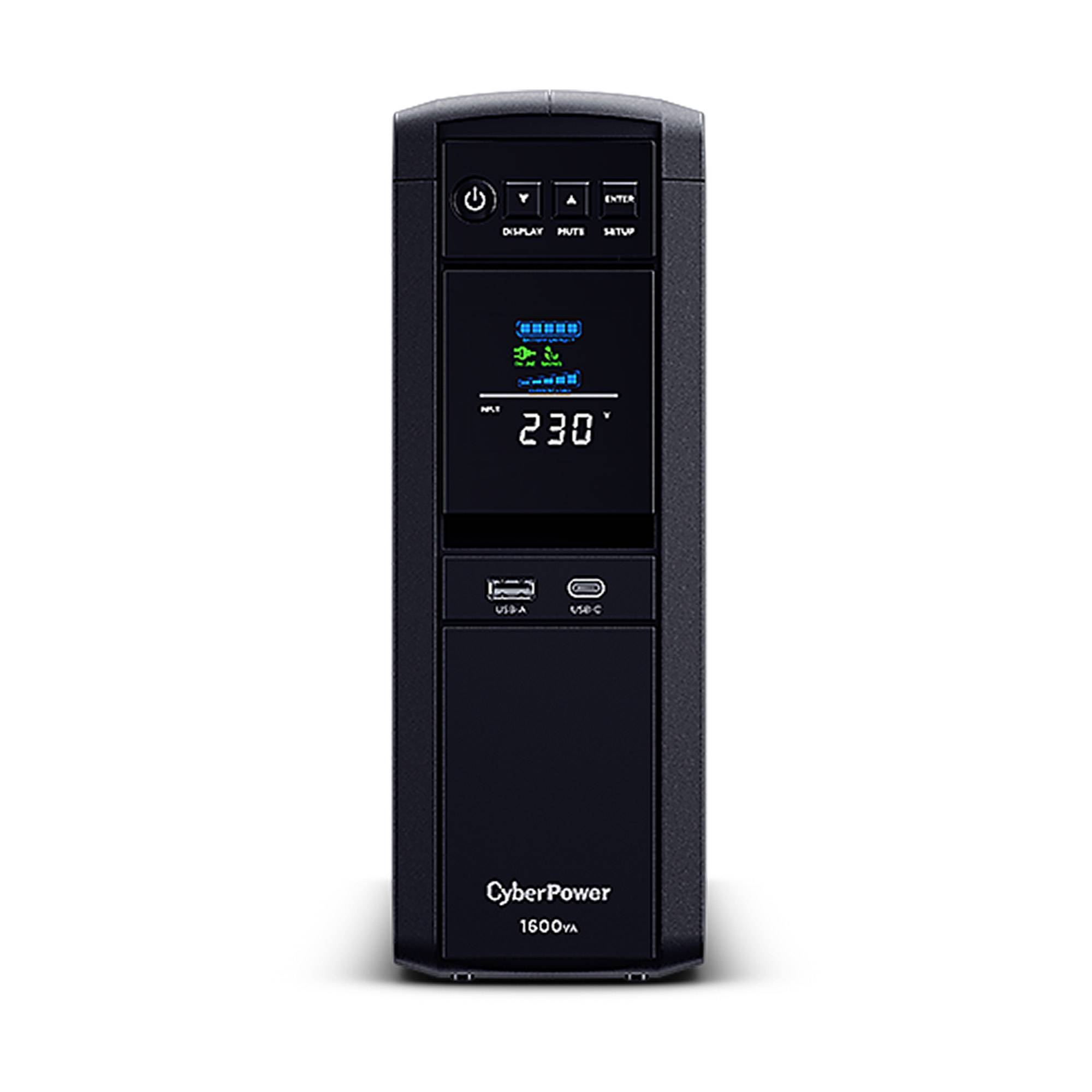 CyberPower USV, PFC-Serie, 1600VA/900W, Line-Interactive, reiner Sinus, USB/RS232,